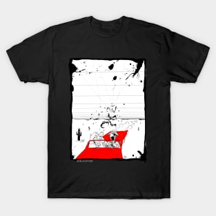 Fear and Loathing in Muppet Vegas (Vertical version) T-Shirt